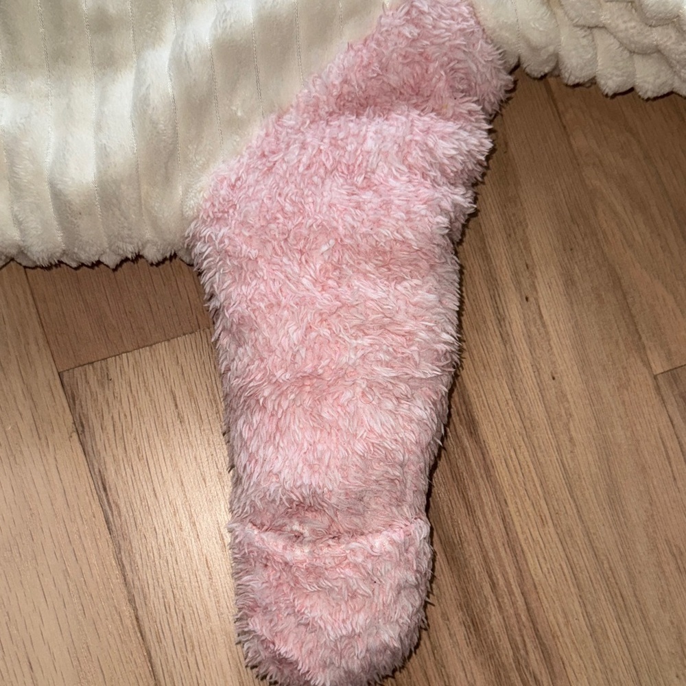 Adorable Unicorn Hooded Footie - Cream and Pink - Picture 7 of 16
